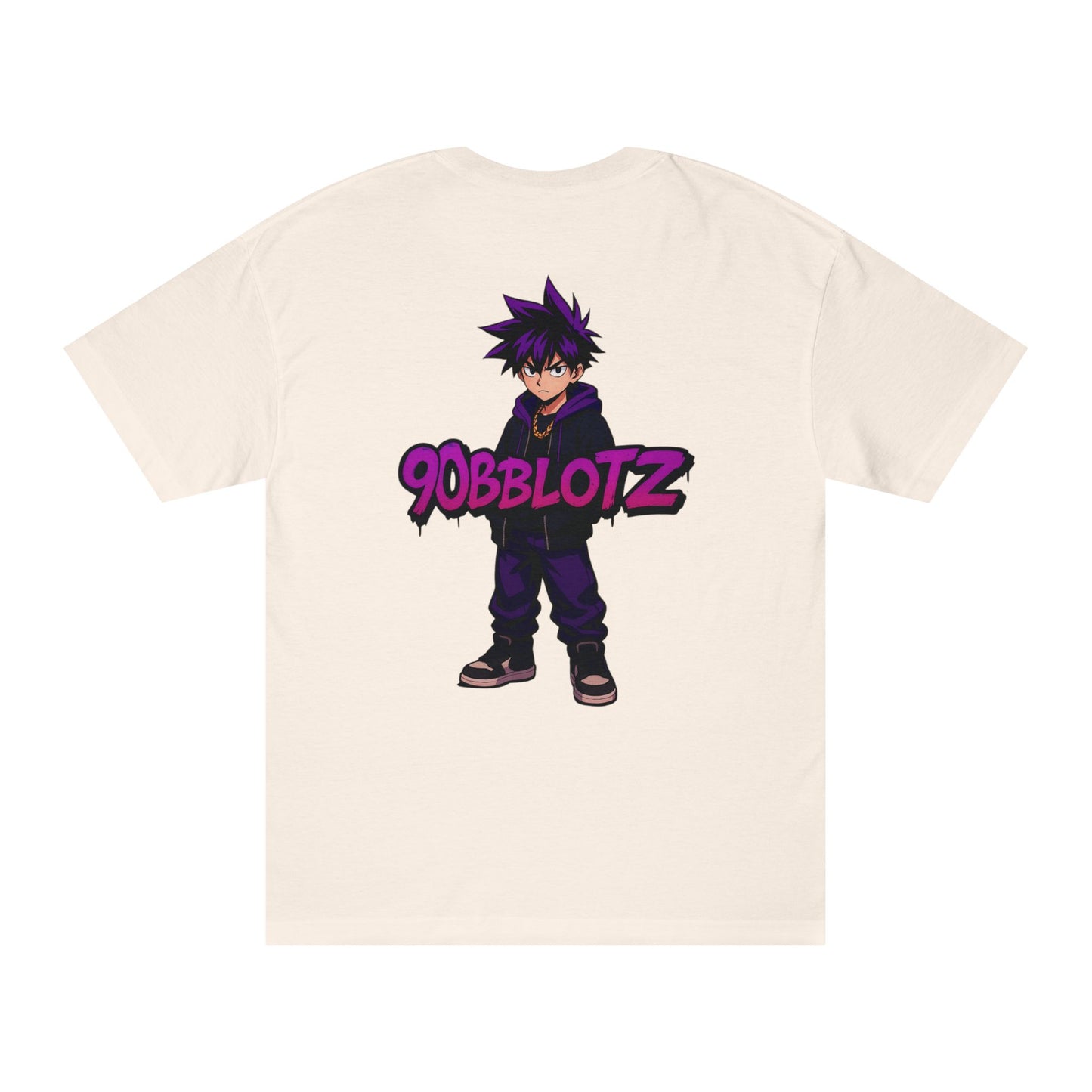 Unisex Graphic Tee for Anime Lovers, Streetwear T-Shirt, Casual Wear, Unique Gift, 90BBLOTZ Design, 90s Vibe Apparel