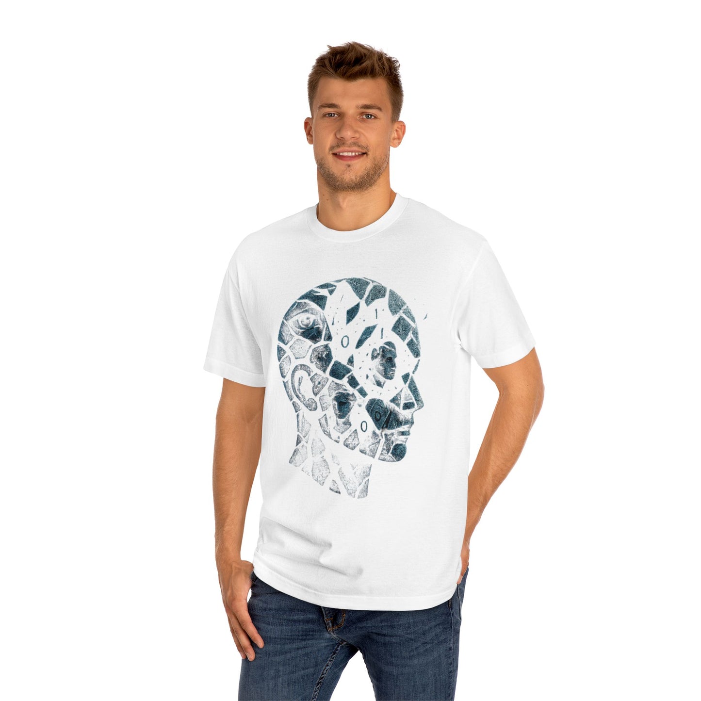 Artistic Unisex Classic Tee - Unique Graphic T-Shirt, Casual Wear, Gift for Art Lovers, Everyday Style, Trendy Apparel