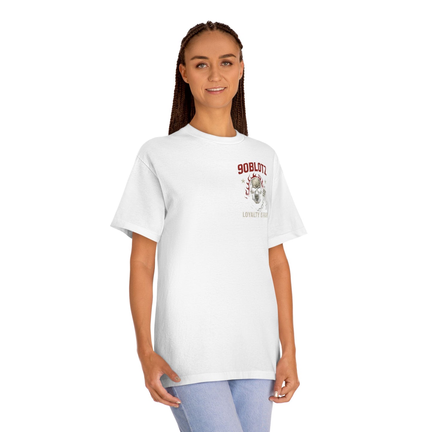 Unisex Classic Tee - Loyalty is Rare, Vintage Graphic T-Shirt, Streetwear Style, Perfect for Casual Outings, Gift for Friends