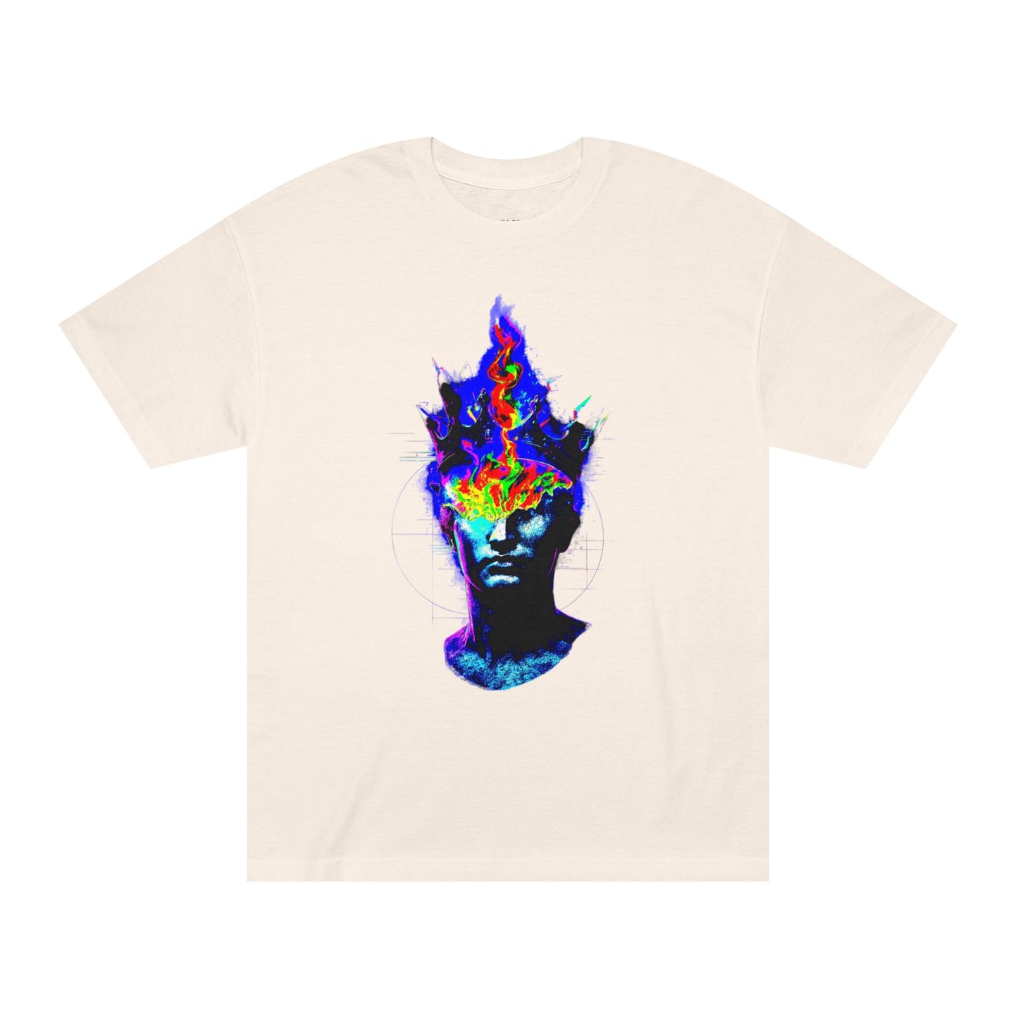 Colorful Frida-Inspired Unisex Classic Tee, Art Shirt, Retro Graphic Tee, Gift for Art Lovers, Festival Fashion