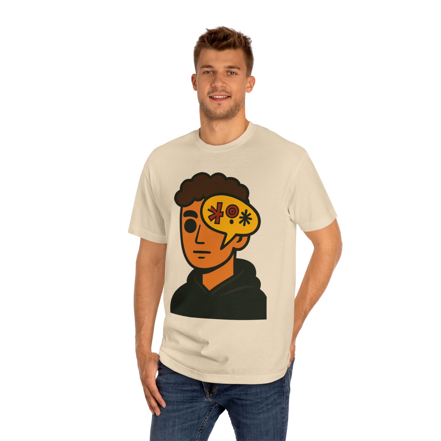 Graphic Tee with Thoughtful Design, Unisex Classic T-Shirt, Casual Wear, Gift for Friends, Everyday Comfort, Unique Style