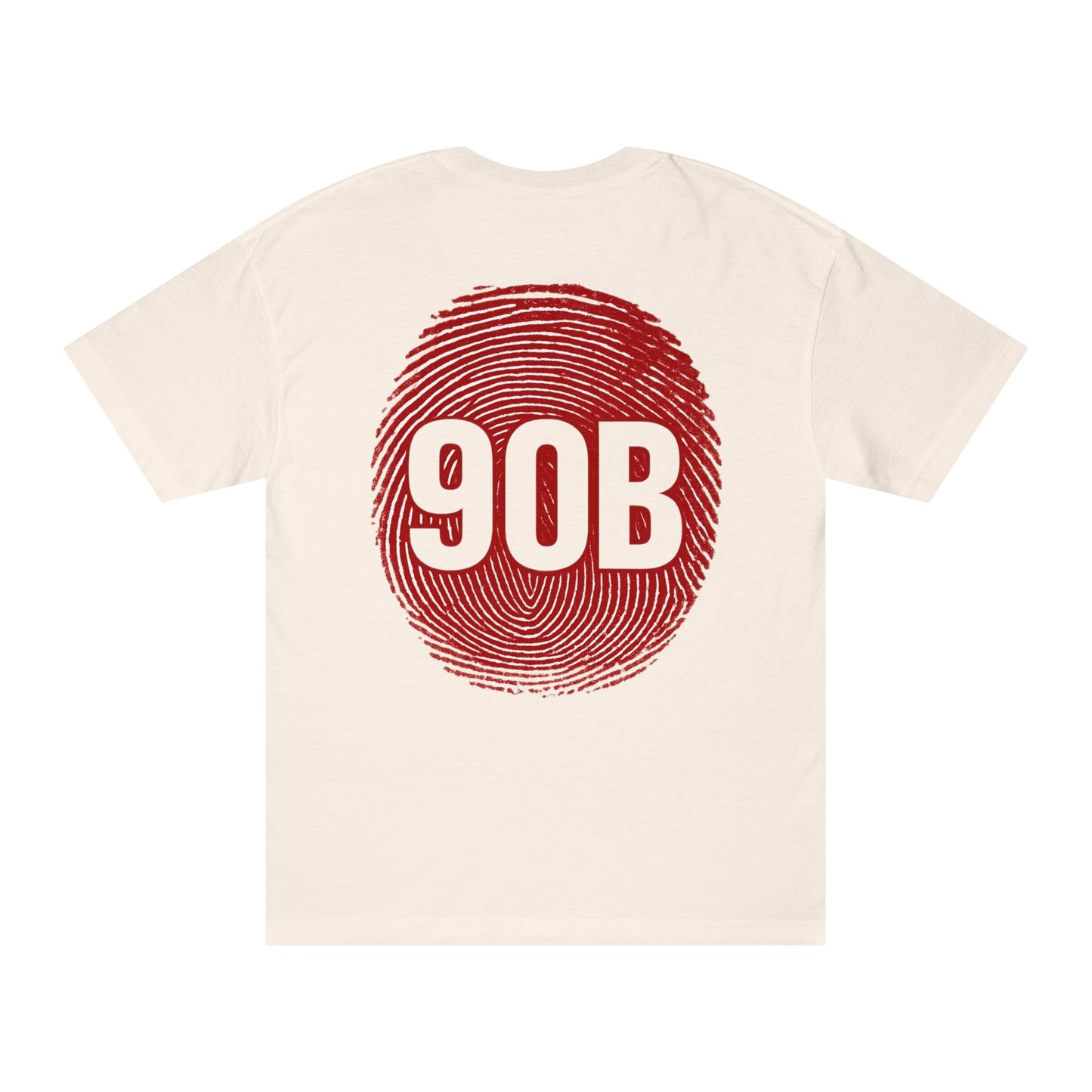 Bold Graphic Unisex Tee with 90B Design, Casual Streetwear, Gift for Him/Her, Trendy Summer Top, Perfect for Parties His name is proof of identity