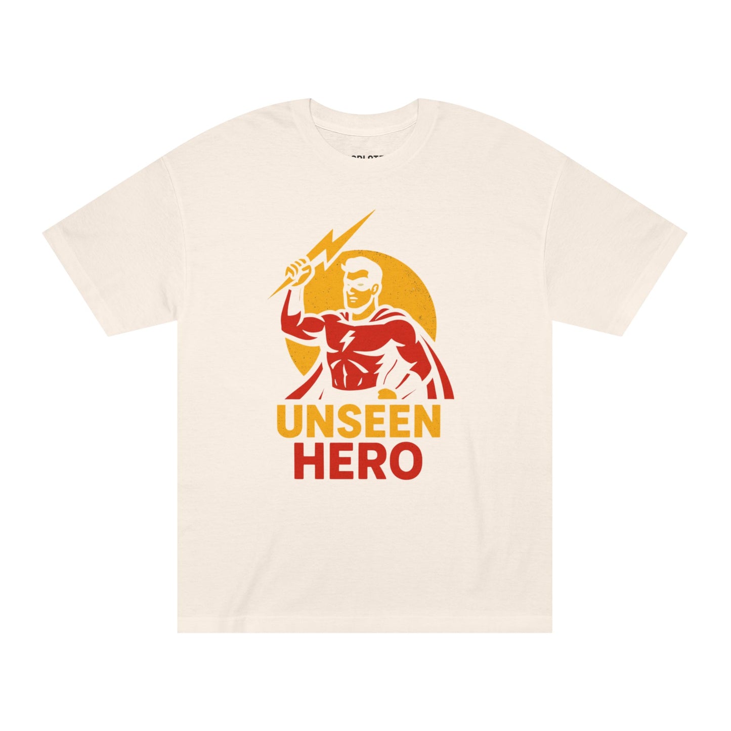Unseen Hero Tee: Unisex Classic Shirt for Superhero Fans, Birthday Gift, Casual Wear, Geek Culture, Comic Con Attire