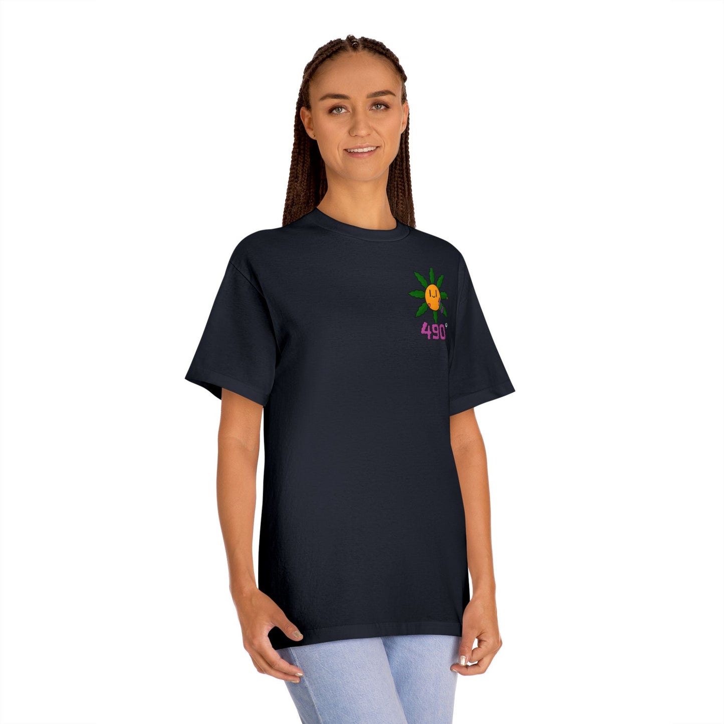 Vibrant 420 Unisex Classic Tee - Cool Weed Design for Festivals, Gifts, Streetwear, Summer Vibe, Chill Days