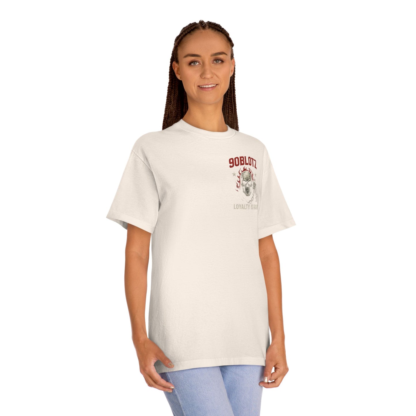 Unisex Classic Tee - Loyalty is Rare, Vintage Graphic T-Shirt, Streetwear Style, Perfect for Casual Outings, Gift for Friends