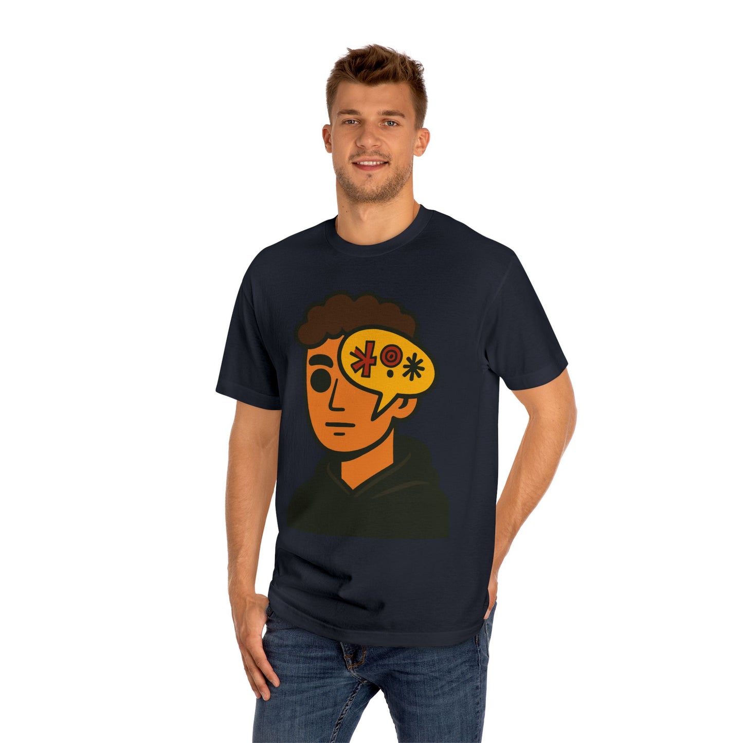 Graphic Tee with Thoughtful Design, Unisex Classic T-Shirt, Casual Wear, Gift for Friends, Everyday Comfort, Unique Style