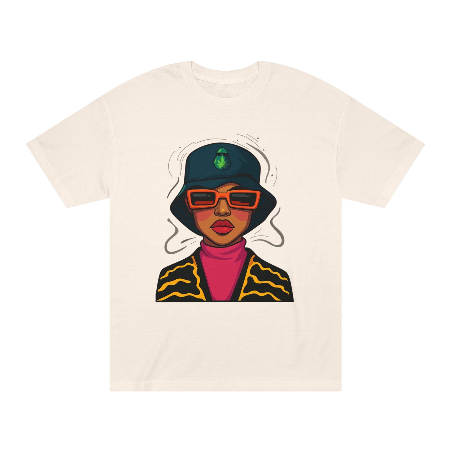 Sassy Illustrated Unisex Classic Tee - Trendy Graphic Shirt, Fashionable Gift, Streetwear, Statement Tee, Vintage Style T-Shirt