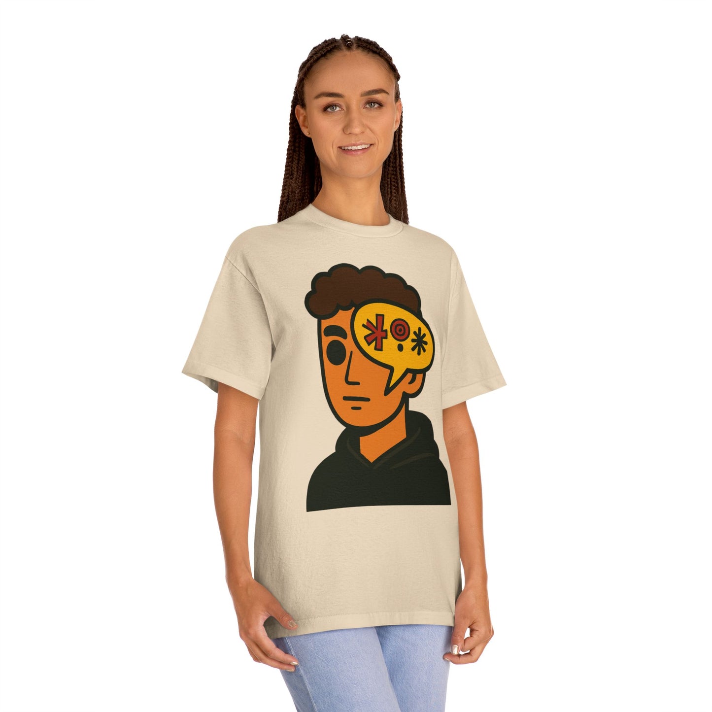 Graphic Tee with Thoughtful Design, Unisex Classic T-Shirt, Casual Wear, Gift for Friends, Everyday Comfort, Unique Style