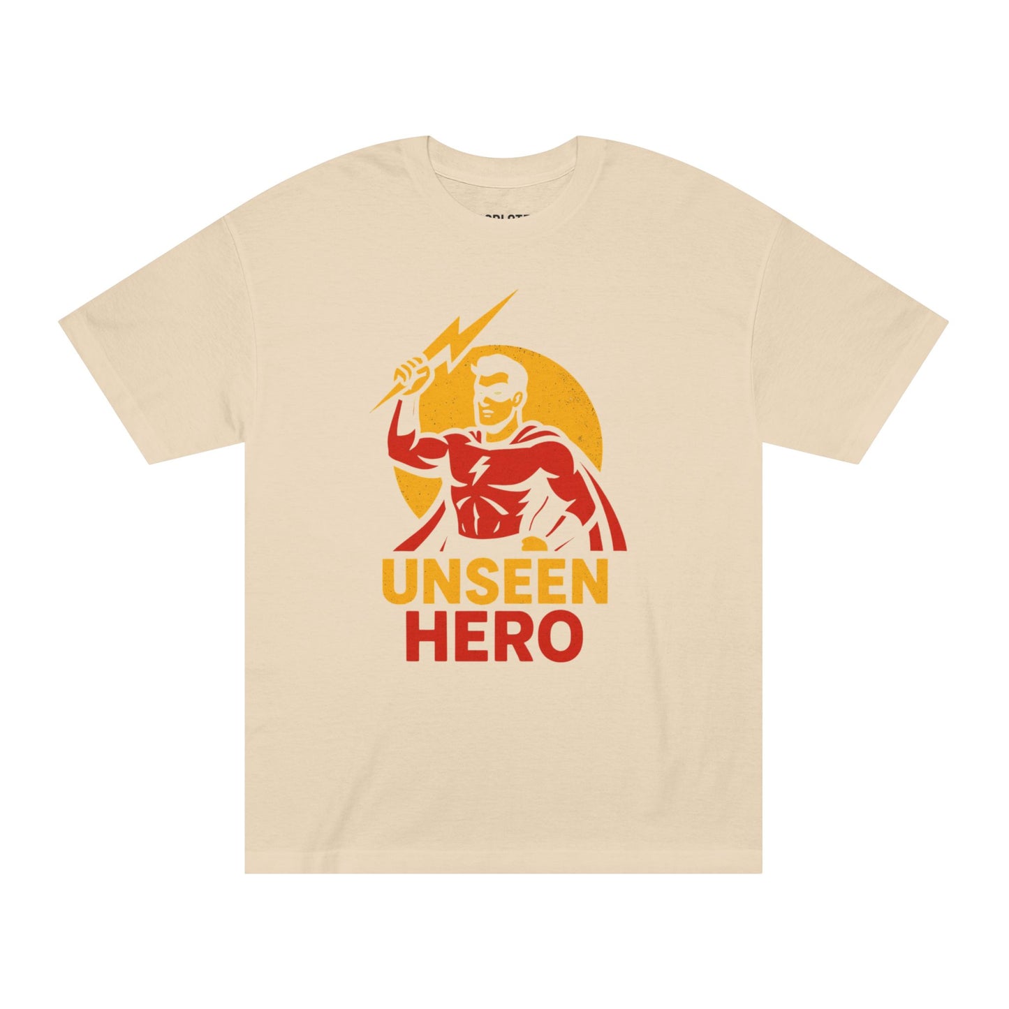 Unseen Hero Tee: Unisex Classic Shirt for Superhero Fans, Birthday Gift, Casual Wear, Geek Culture, Comic Con Attire