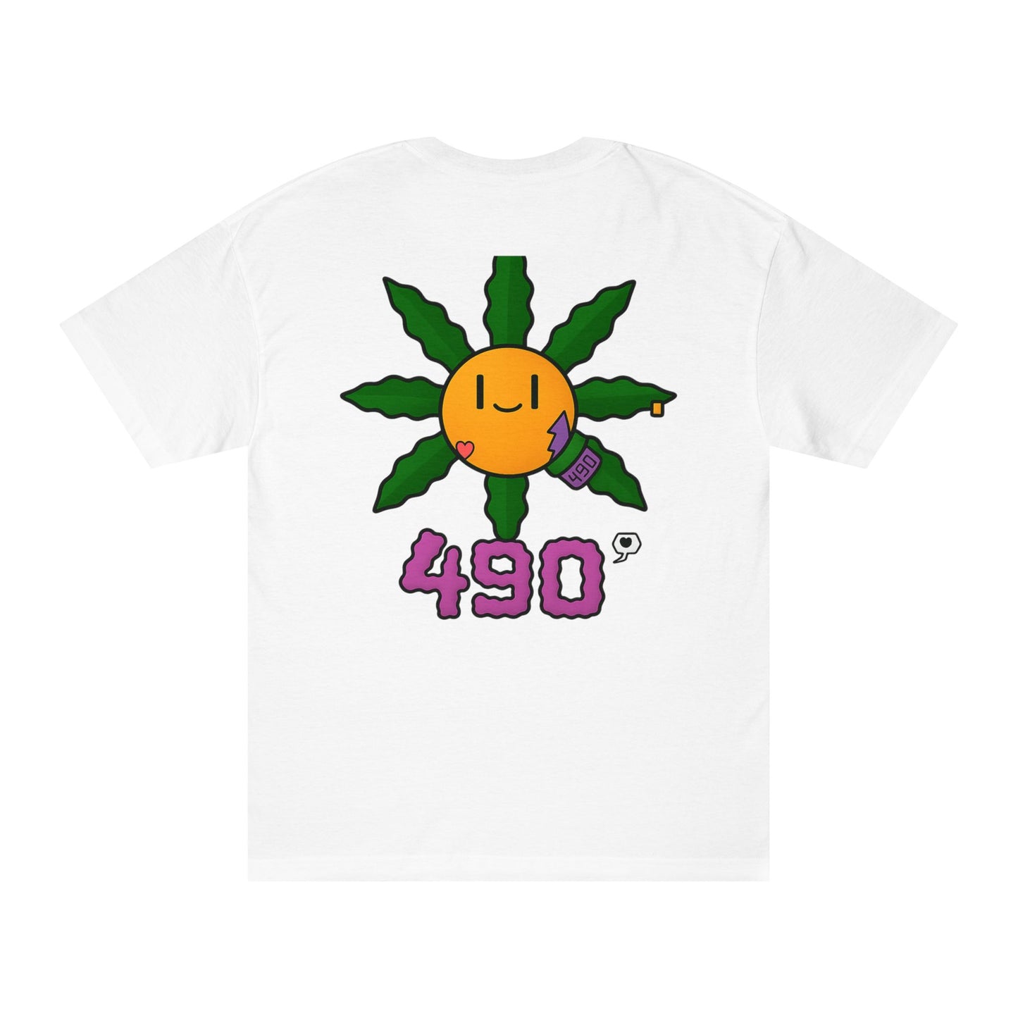 Vibrant 420 Unisex Classic Tee - Cool Weed Design for Festivals, Gifts, Streetwear, Summer Vibe, Chill Days
