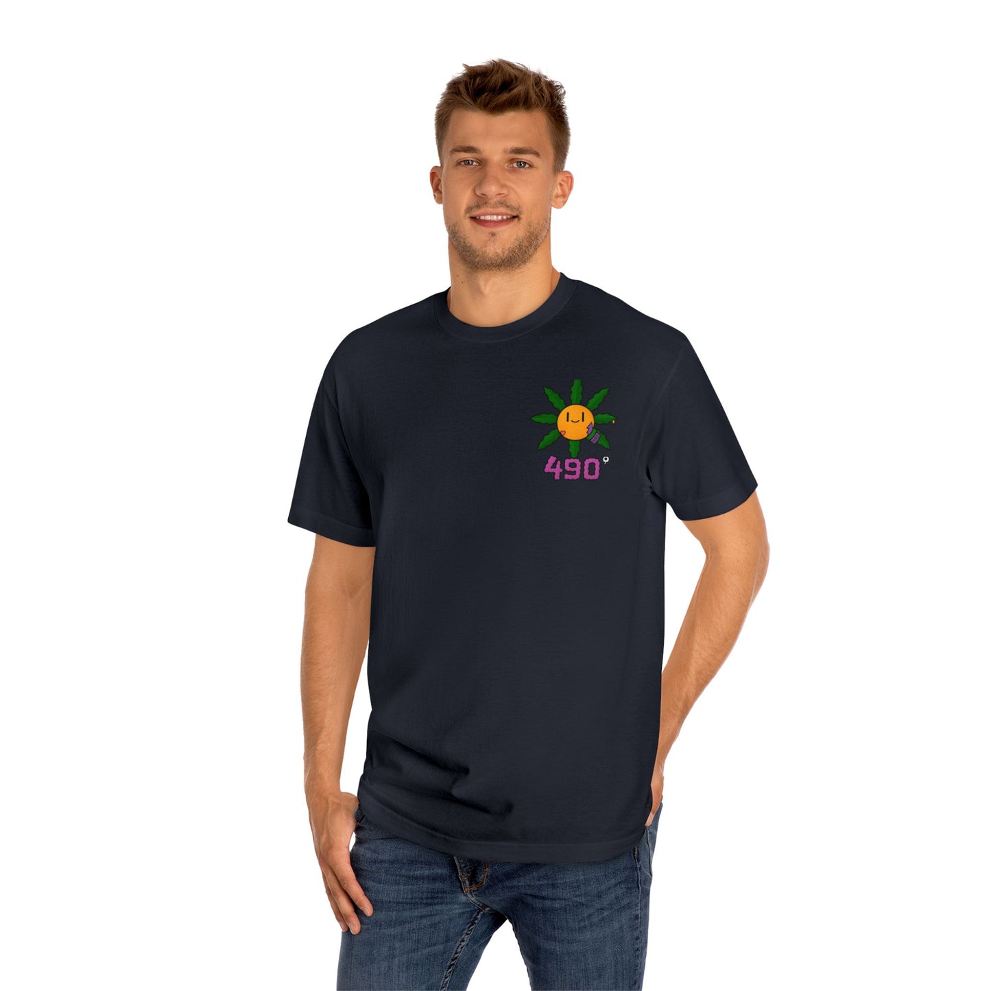 Vibrant 420 Unisex Classic Tee - Cool Weed Design for Festivals, Gifts, Streetwear, Summer Vibe, Chill Days