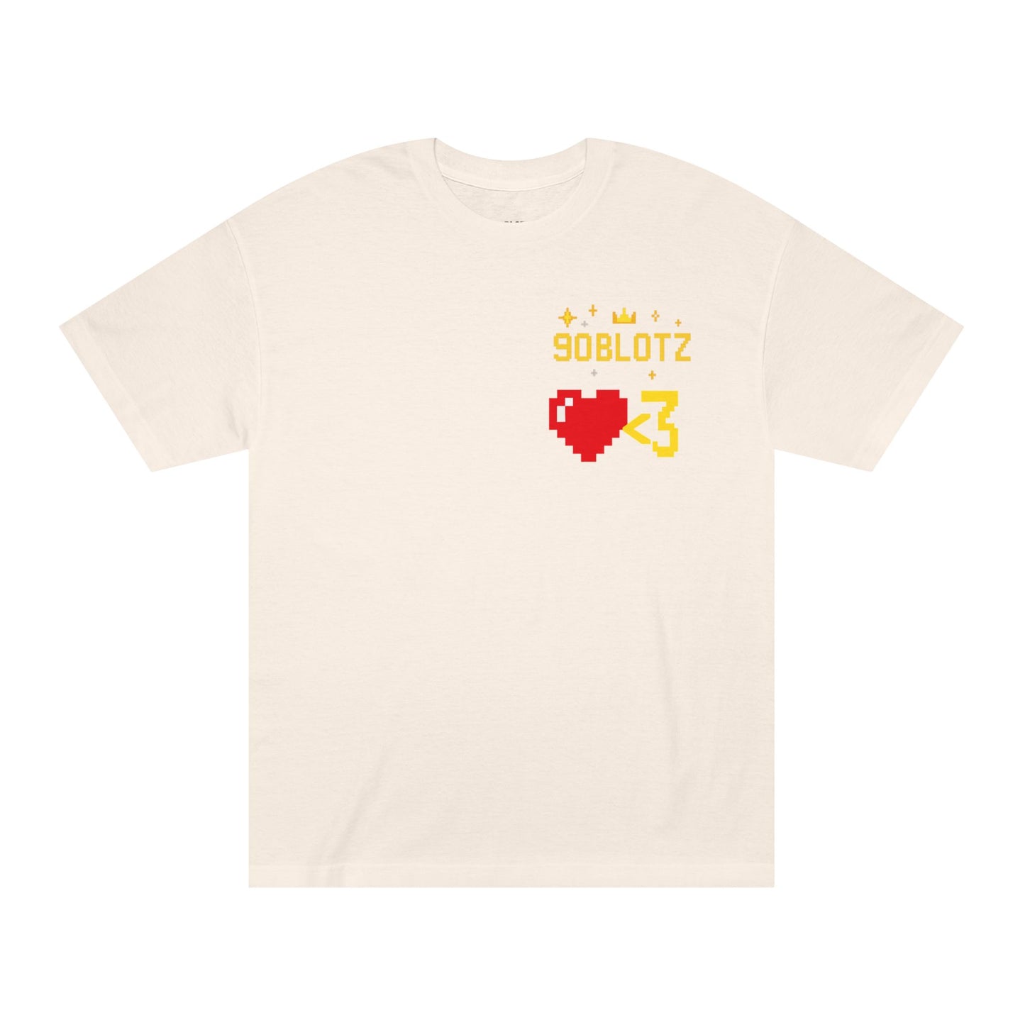Retro Pixel Heart Unisex Classic Tee | Gamer Gift, Video Game Tee, Cute Graphic Shirt, Quirky Casual Wear, Valentine's Day Shirt