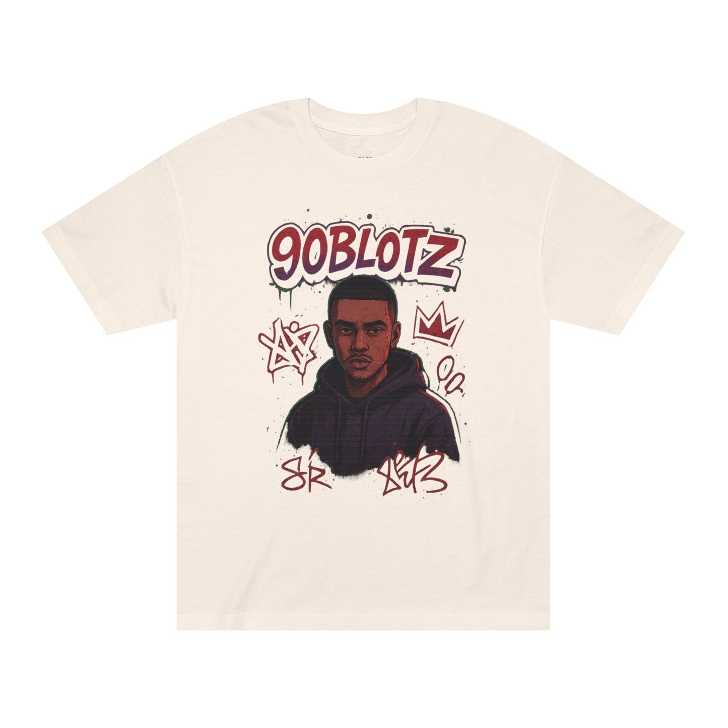 90BLOTZ Urban Art Unisex Classic Tee, Streetwear, Graphic T-Shirt, Casual Style, Gift for Him, Trendy Fashion