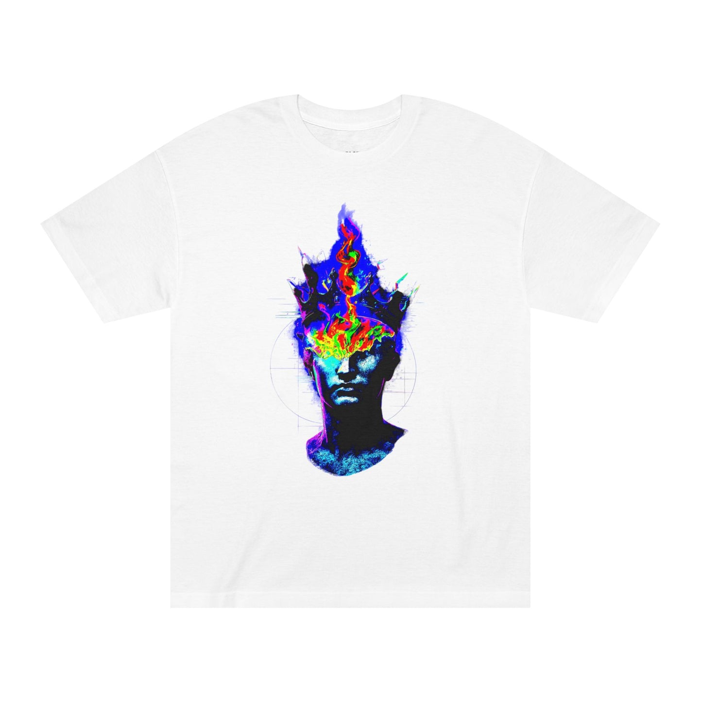 Colorful Frida-Inspired Unisex Classic Tee, Art Shirt, Retro Graphic Tee, Gift for Art Lovers, Festival Fashion
