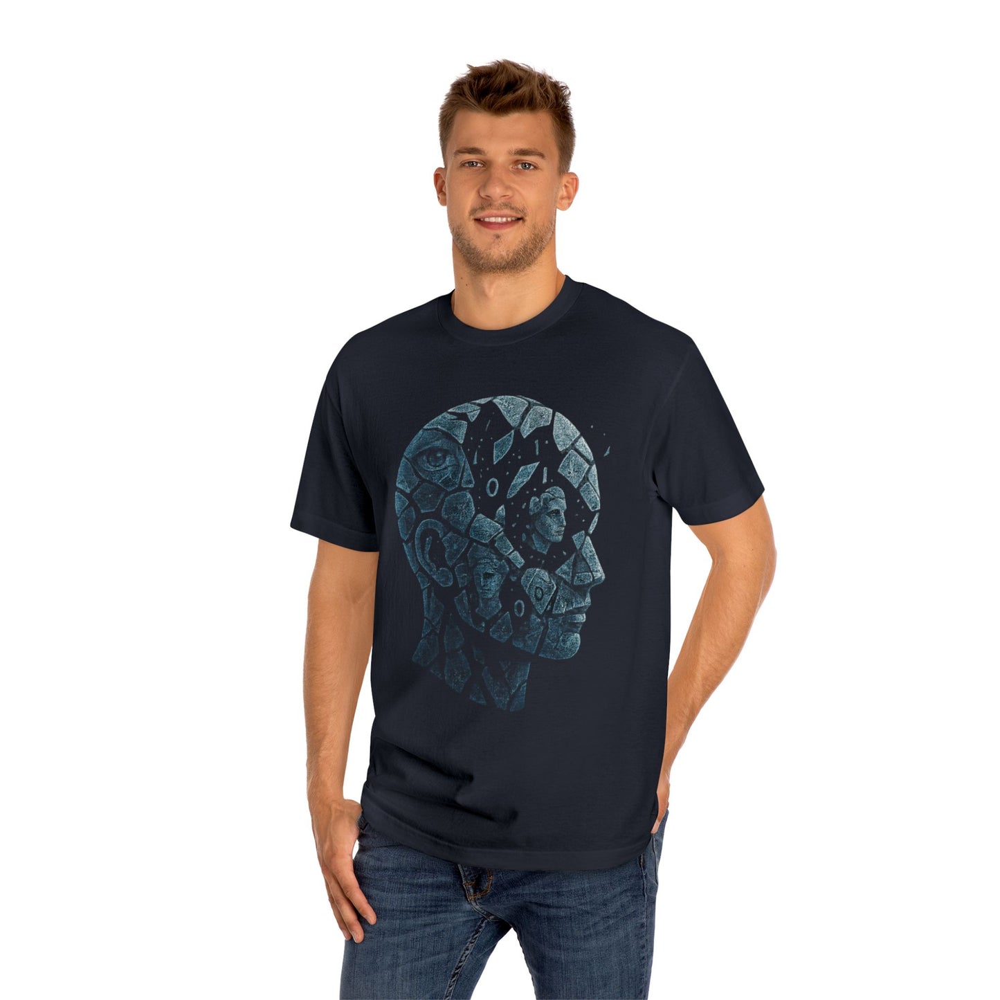 Artistic Unisex Classic Tee - Unique Graphic T-Shirt, Casual Wear, Gift for Art Lovers, Everyday Style, Trendy Apparel