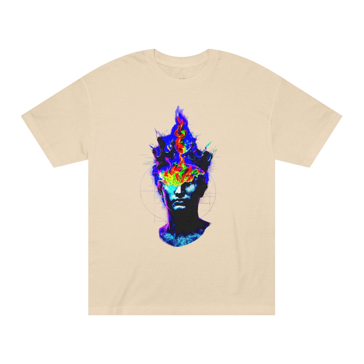 Colorful Frida-Inspired Unisex Classic Tee, Art Shirt, Retro Graphic Tee, Gift for Art Lovers, Festival Fashion