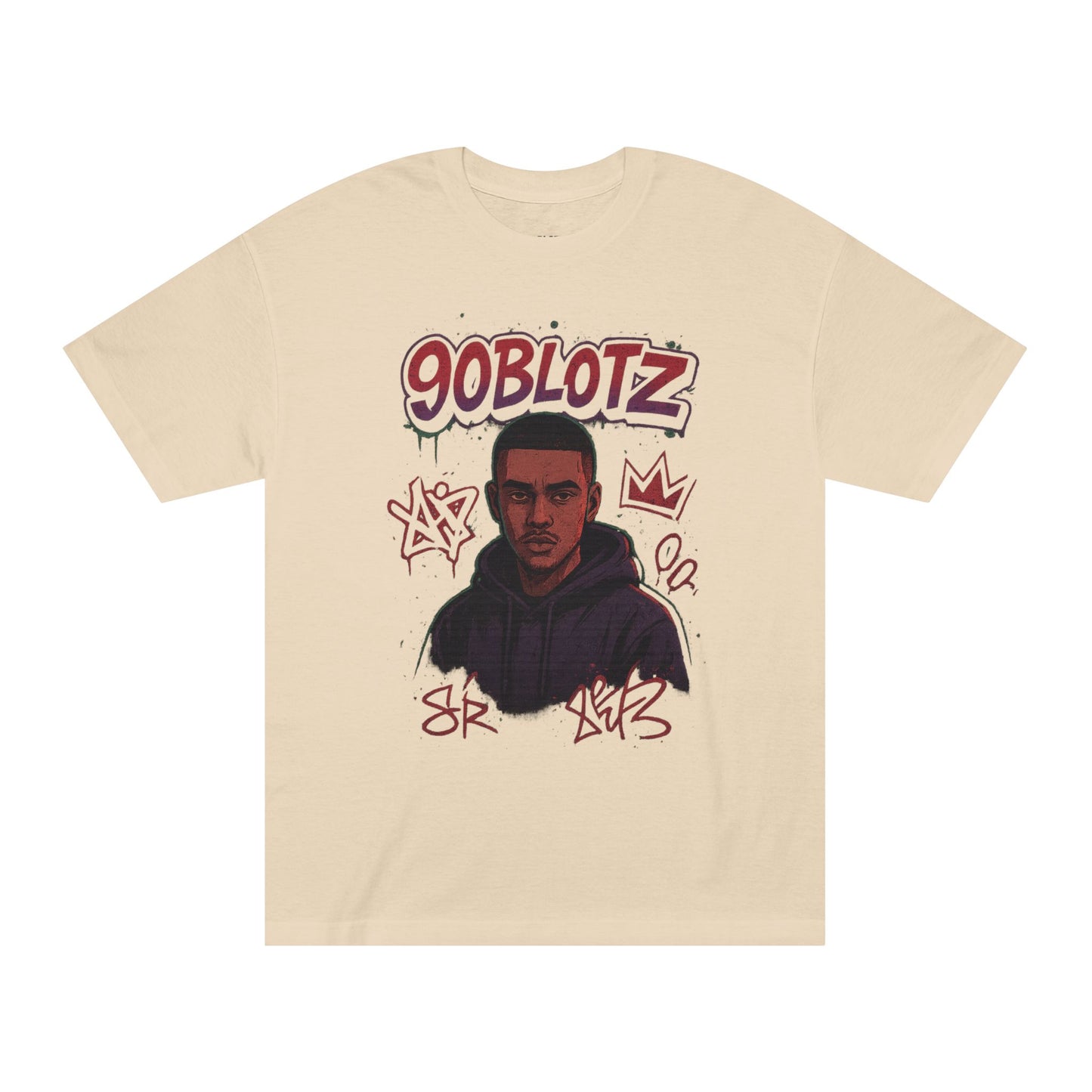 90BLOTZ Urban Art Unisex Classic Tee, Streetwear, Graphic T-Shirt, Casual Style, Gift for Him, Trendy Fashion