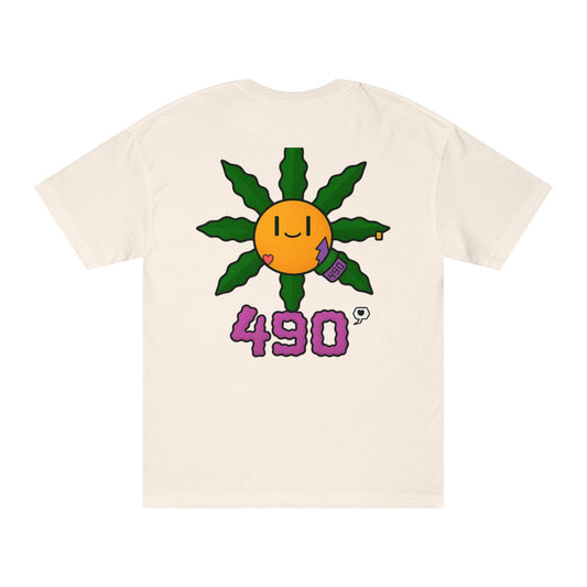 Vibrant 420 Unisex Classic Tee - Cool Weed Design for Festivals, Gifts, Streetwear, Summer Vibe, Chill Days