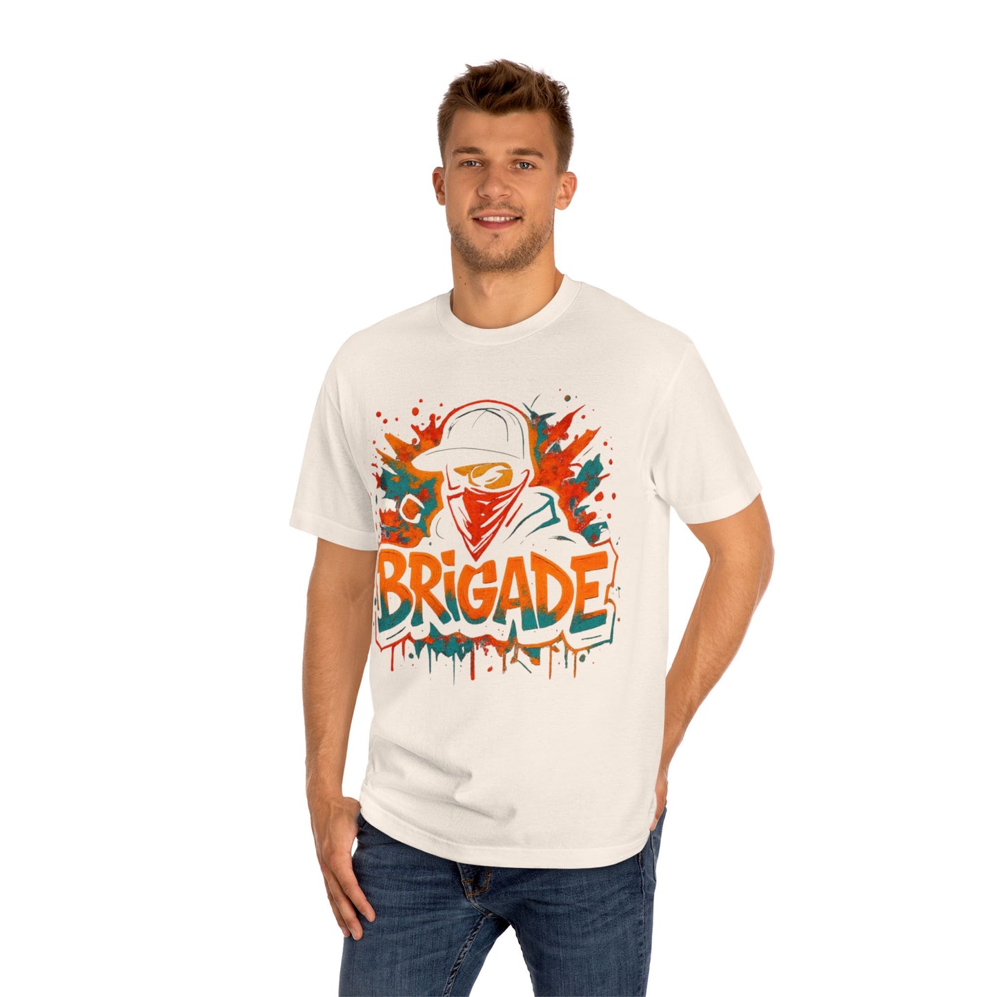 Graffiti Brigade Tee - Unisex Classic T-Shirt, Urban Style, Streetwear Fashion, Gift for Artists, Cool Graphic Tee