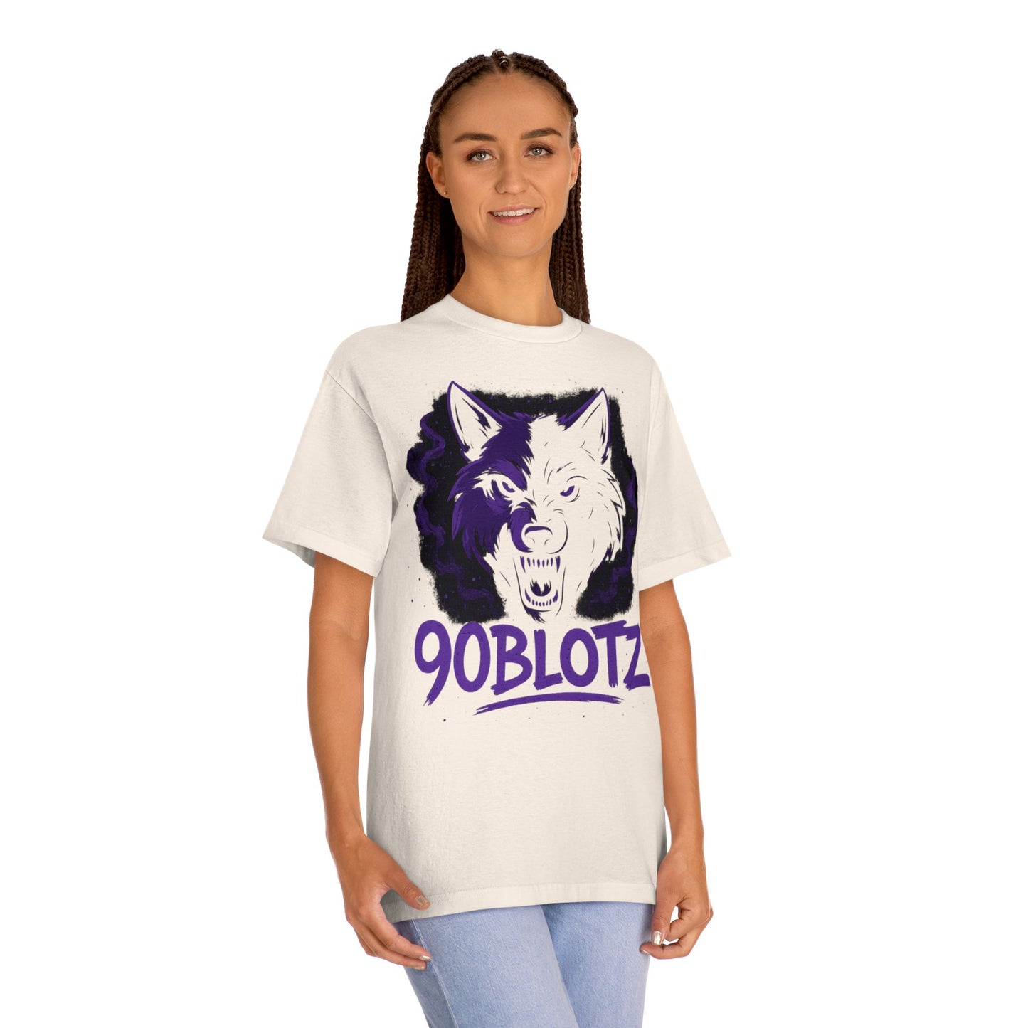 Fierce Wolf Graphic Tee - Unisex Classic Tee, Spirit Wear, Trendy T-Shirt, Gift for Wolf Lovers, Casual Streetwear