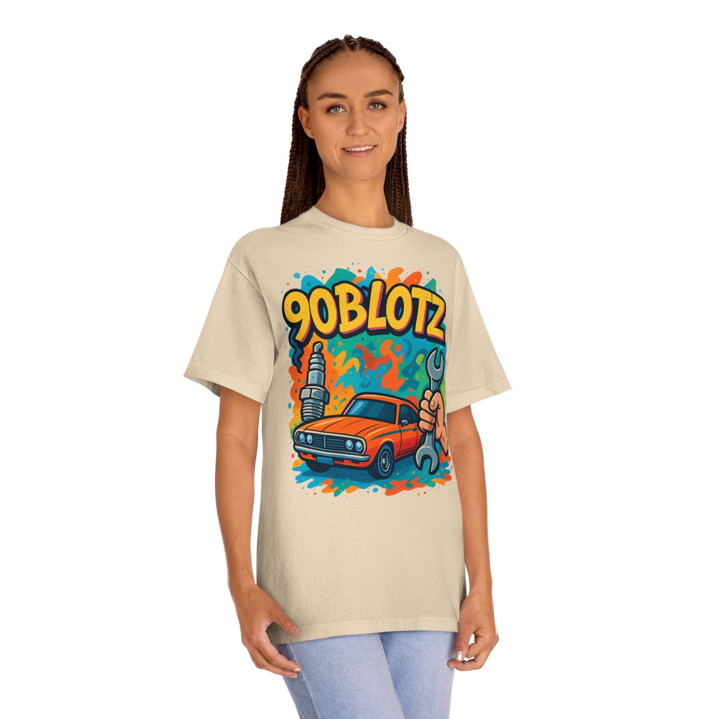 Retro Car Enthusiast Tee - 90BLOTZ Graphic Unisex Classic T-Shirt, Vintage Car Shirt, Gift for Gearheads, Auto Repair Apparel, Cool [...]