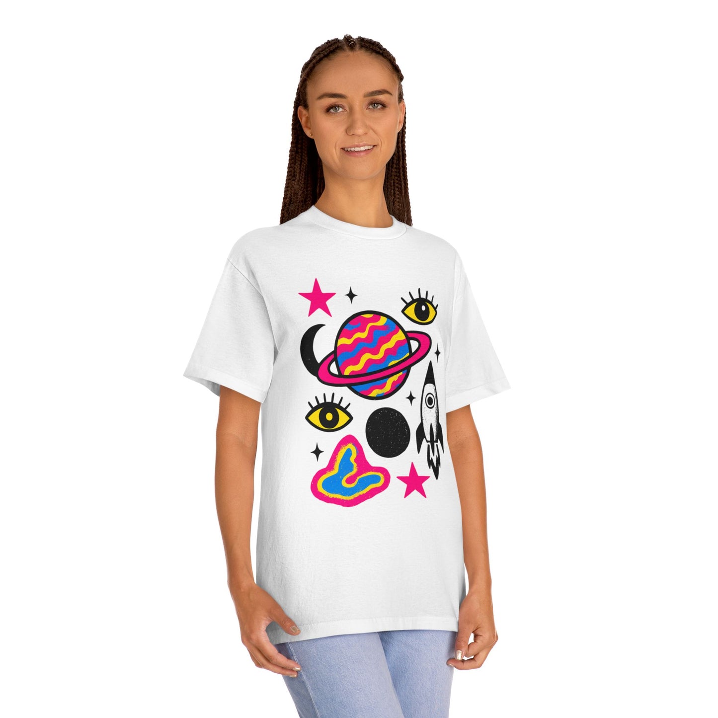 Cosmic Graphic Tee – Unisex Classic T-Shirt, Space Vibes, Gift for Astronaut Lovers, Trendy Casual Wear, Festival Apparel, Space [...]