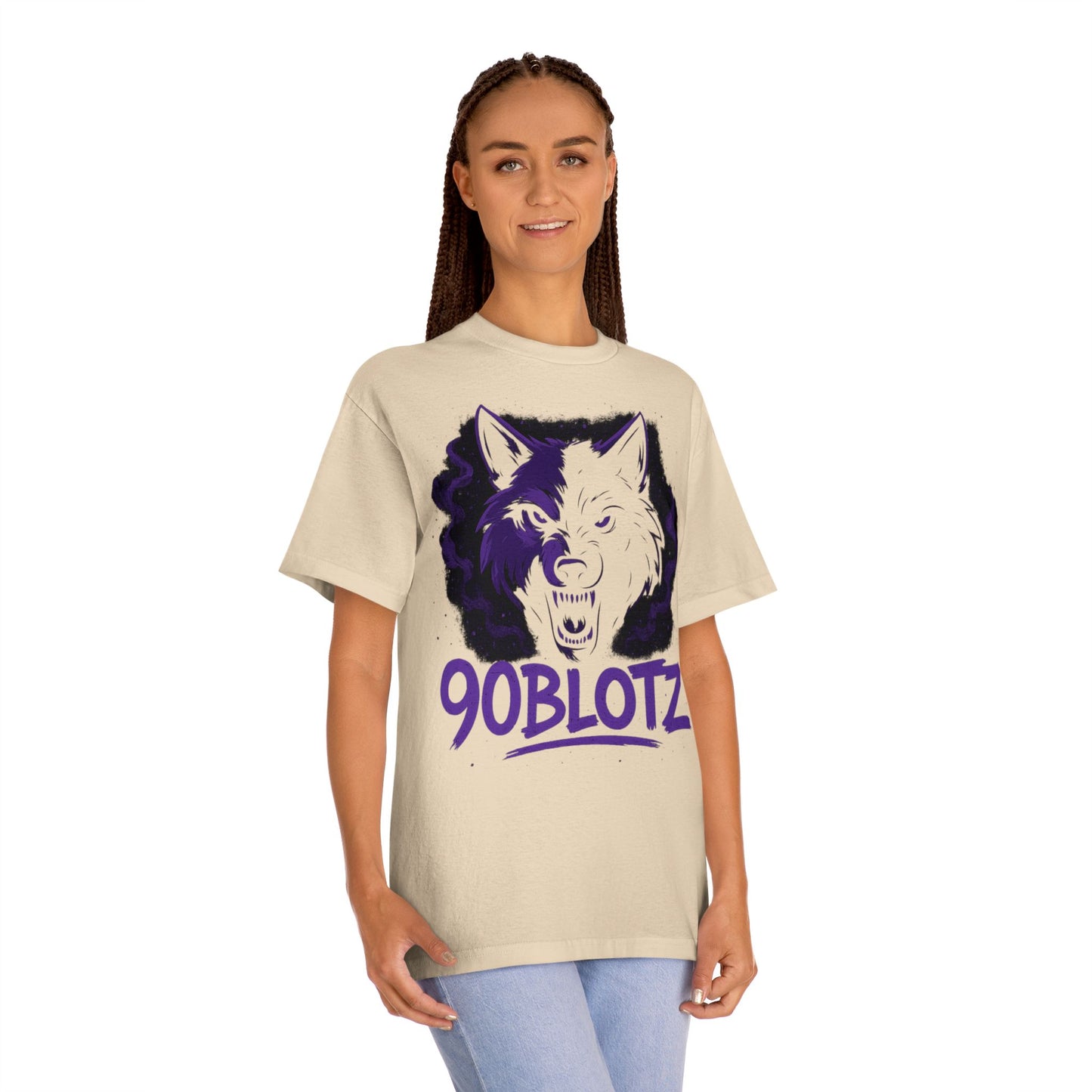 Fierce Wolf Graphic Tee - Unisex Classic Tee, Spirit Wear, Trendy T-Shirt, Gift for Wolf Lovers, Casual Streetwear