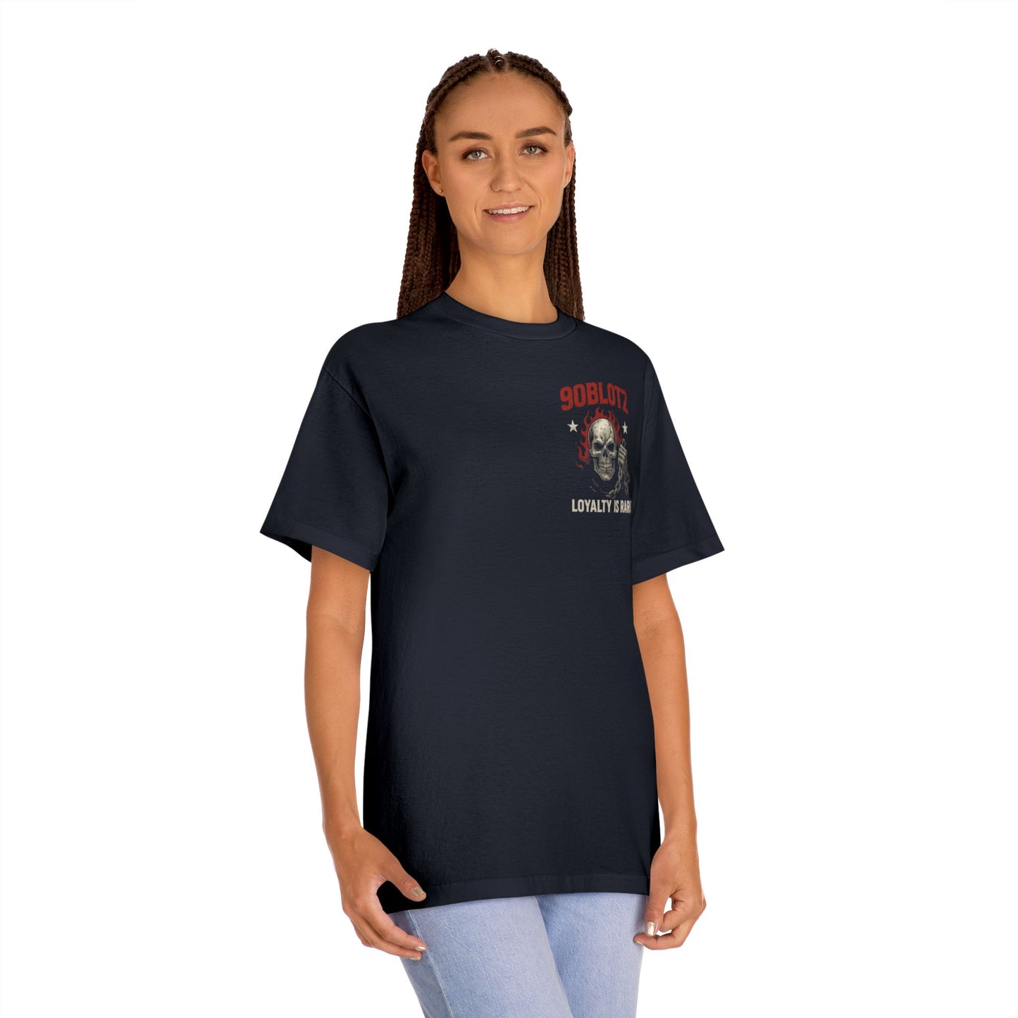 Unisex Classic Tee - Loyalty is Rare, Vintage Graphic T-Shirt, Streetwear Style, Perfect for Casual Outings, Gift for Friends