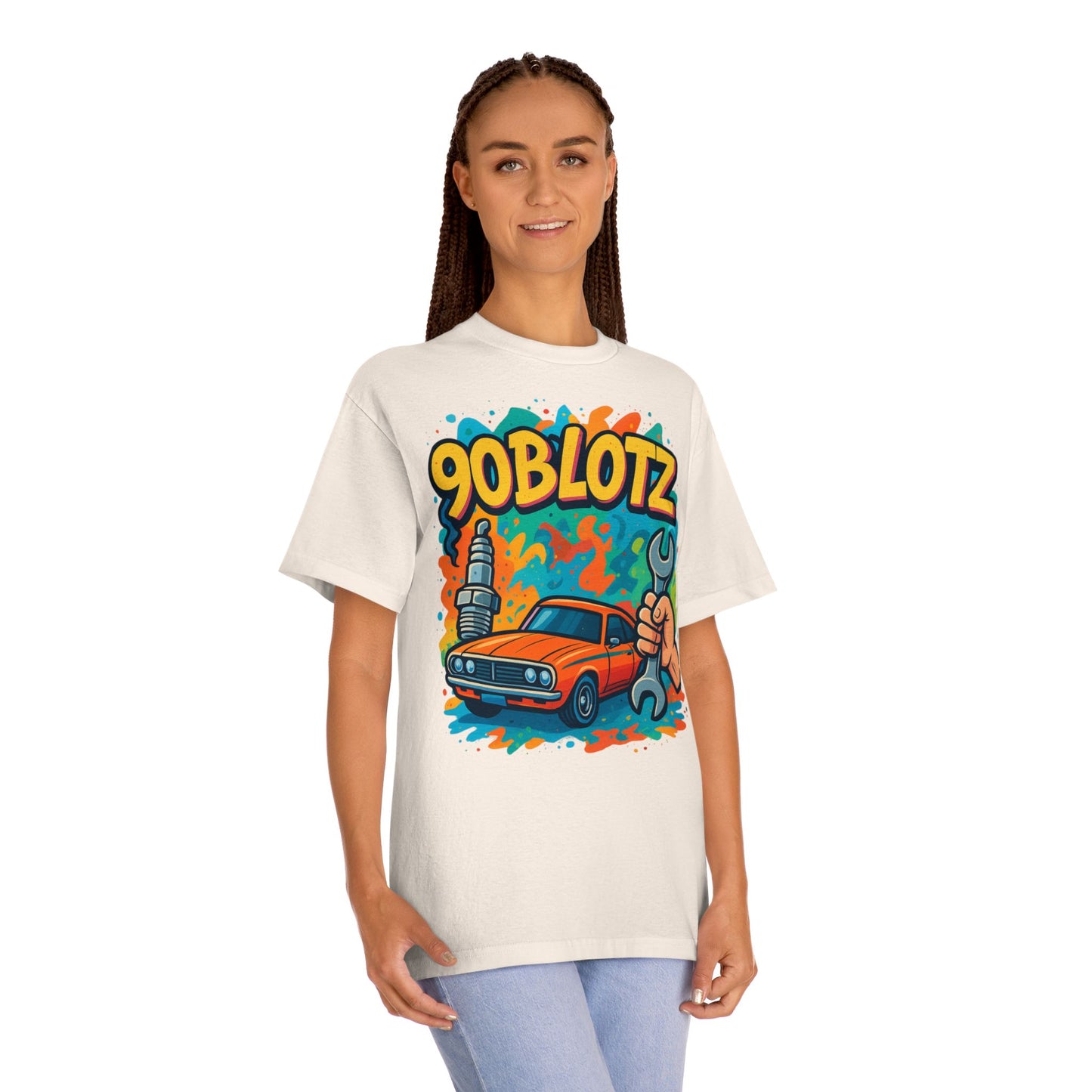 Retro Car Enthusiast Tee - 90BLOTZ Graphic Unisex Classic T-Shirt, Vintage Car Shirt, Gift for Gearheads, Auto Repair Apparel, Cool [...]