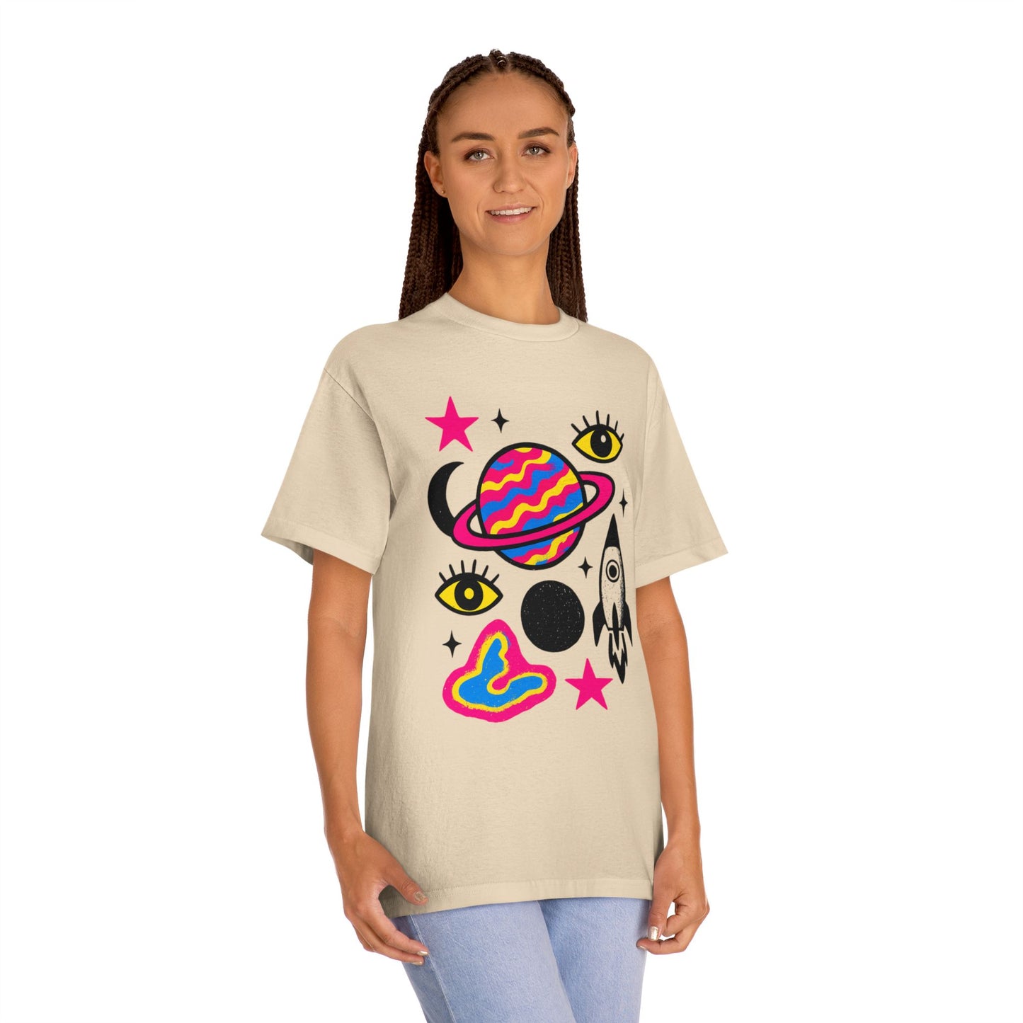 Cosmic Graphic Tee – Unisex Classic T-Shirt, Space Vibes, Gift for Astronaut Lovers, Trendy Casual Wear, Festival Apparel, Space [...]