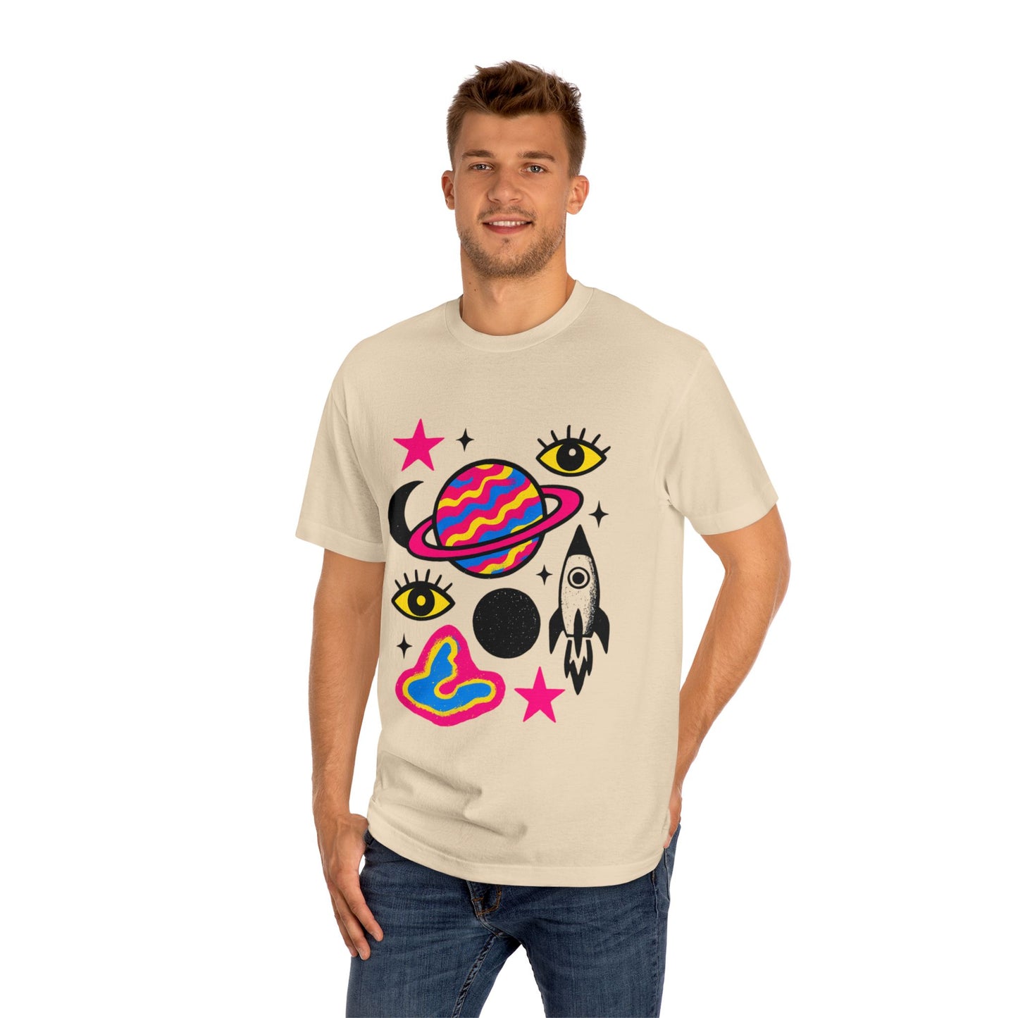 Cosmic Graphic Tee – Unisex Classic T-Shirt, Space Vibes, Gift for Astronaut Lovers, Trendy Casual Wear, Festival Apparel, Space [...]