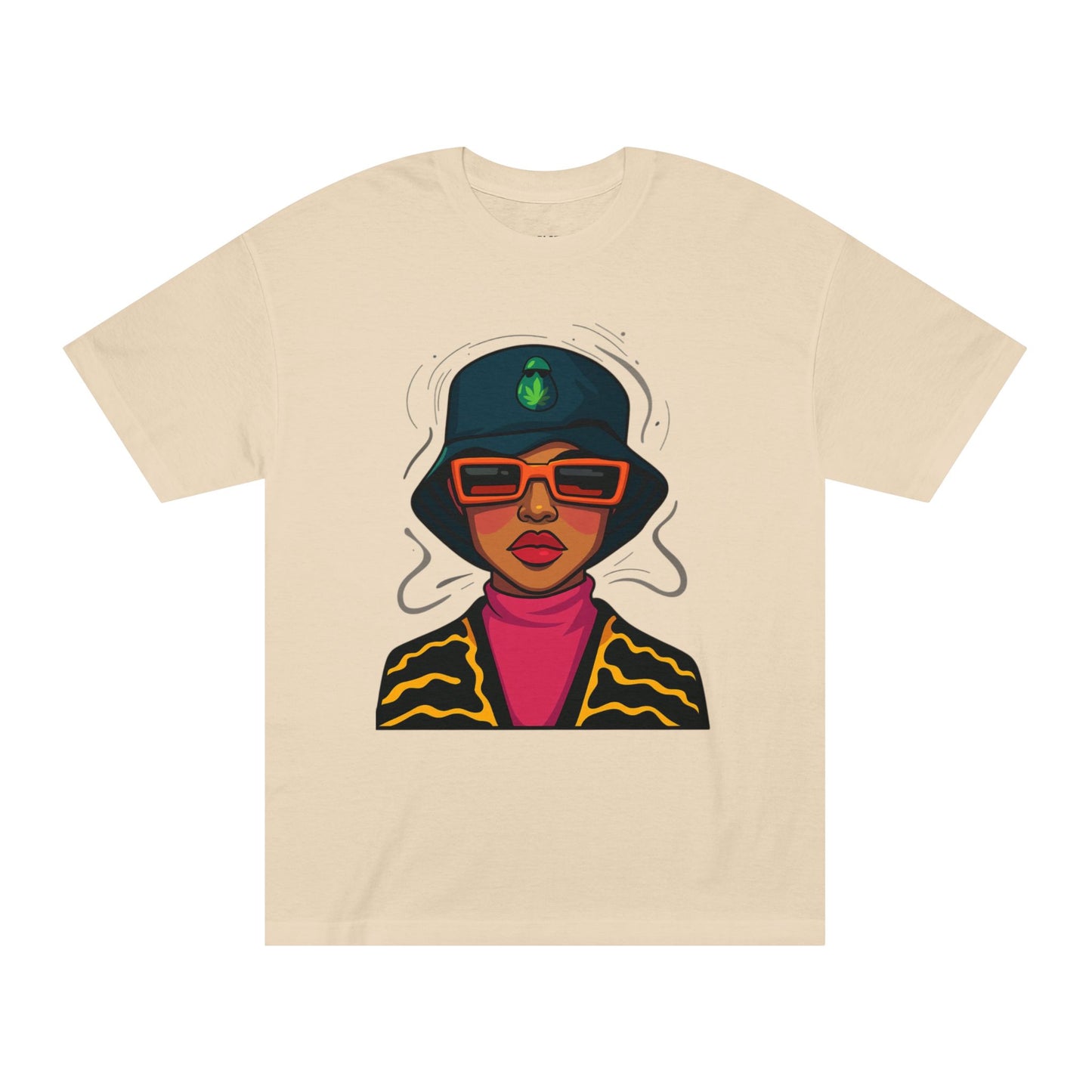 Sassy Illustrated Unisex Classic Tee - Trendy Graphic Shirt, Fashionable Gift, Streetwear, Statement Tee, Vintage Style T-Shirt