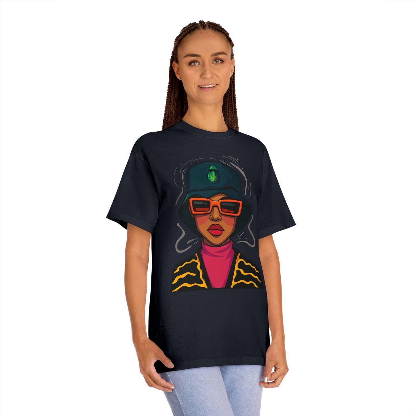 Sassy Illustrated Unisex Classic Tee - Trendy Graphic Shirt, Fashionable Gift, Streetwear, Statement Tee, Vintage Style T-Shirt