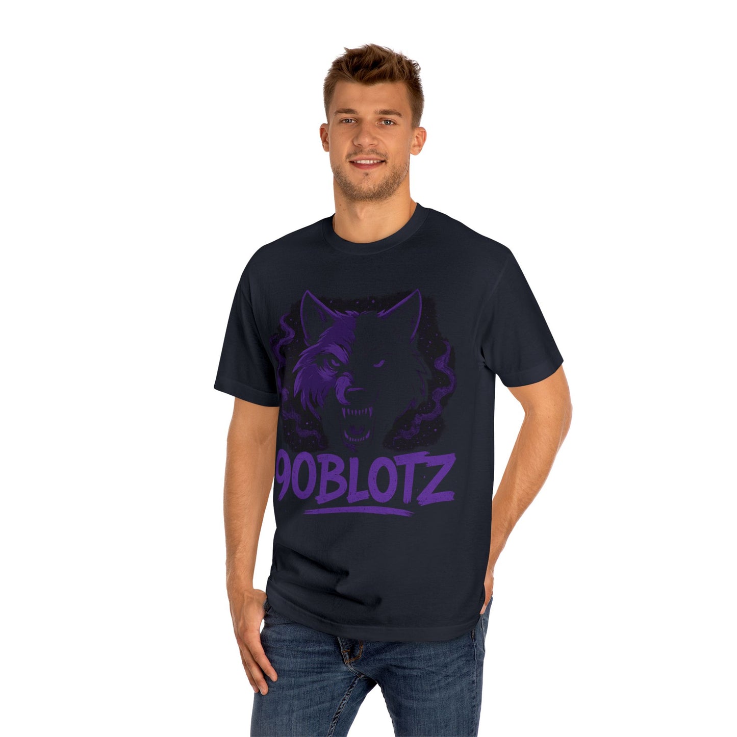 Fierce Wolf Graphic Tee - Unisex Classic Tee, Spirit Wear, Trendy T-Shirt, Gift for Wolf Lovers, Casual Streetwear