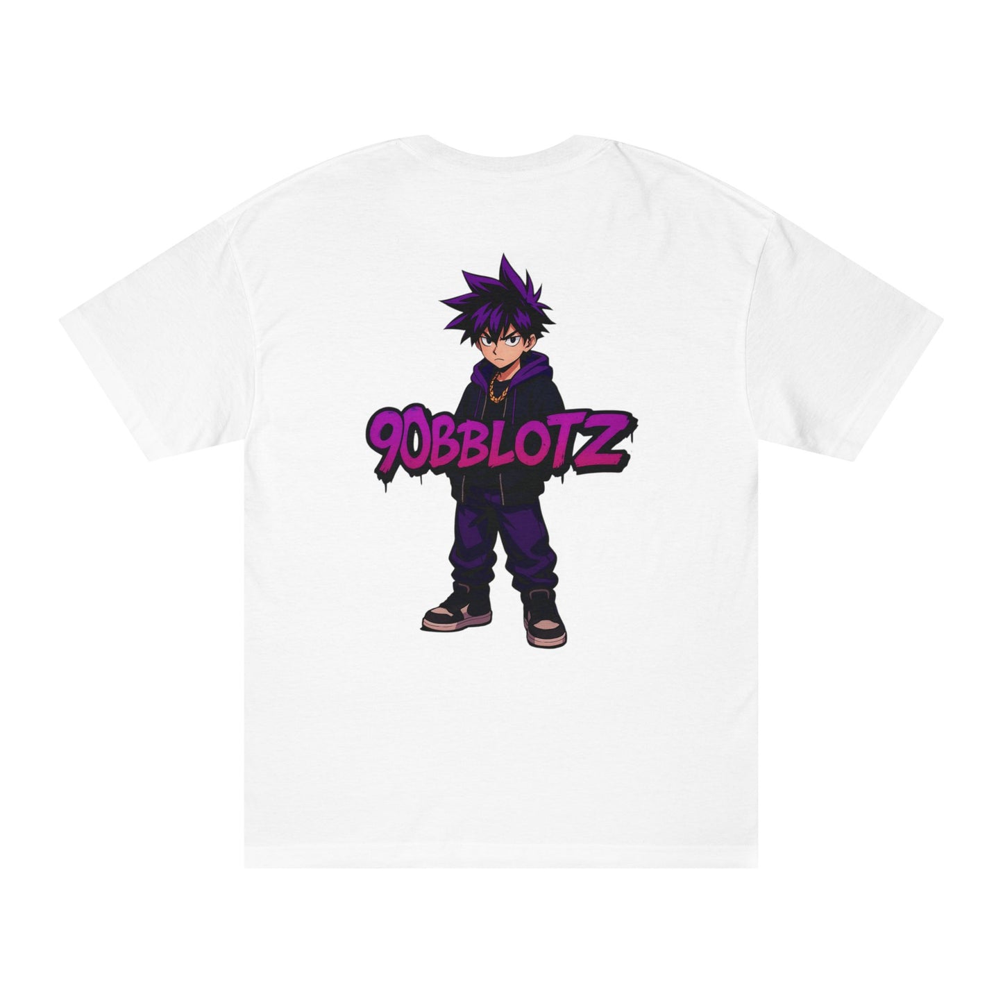 Unisex Graphic Tee for Anime Lovers, Streetwear T-Shirt, Casual Wear, Unique Gift, 90BBLOTZ Design, 90s Vibe Apparel
